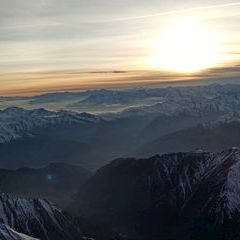 Flugwegposition um 15:57:07: Aufgenommen in der Nähe von 39049 Pfitsch, Südtirol, Italien in 4103 Meter